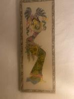 Batik van Bali 80x35, Antiek en Kunst, Ophalen of Verzenden