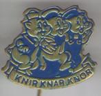 Knir Knar Knor groen koper stripfiguurtje speldje ( S_067 ), Verzamelen, Speldjes, Pins en Buttons, Verzenden, Zo goed als nieuw