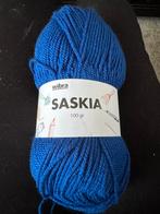 Gezocht saskia wibra blauw garen wol acryl, Ophalen of Verzenden, Zo goed als nieuw, Breien of Haken, Wol of Garen