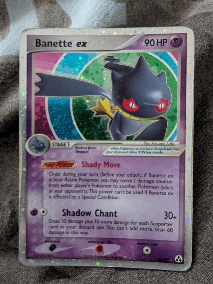 Banette ex, Hobby en Vrije tijd, Verzamelkaartspellen | Pokémon, Gebruikt, Losse kaart, Foil, Ophalen