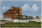 Ansichtkaart - Briefkaart Trein Tram Station Uithoorn 1918, Verzamelen, Ansichtkaarten | Nederland, Ophalen of Verzenden, Voor 1920