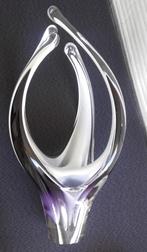 Coquille Flygsfors Paul Kedelv 4-armig kunstobject glas rare, Ophalen of Verzenden