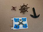 LEGO Imperial vlag, anker en stuurrad, Ophalen of Verzenden, Gebruikt, Losse stenen, Lego