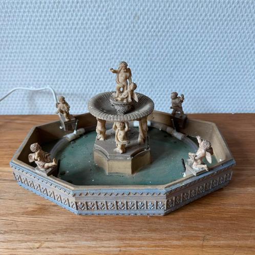 Lemax Lighted Village Square Fountain, Gebruikt, Fontein, Diversen, Kerst, Ophalen of Verzenden