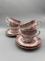 Seltmann Weiden Theresia Rood kop en schotels 8 delige set, Antiek en Kunst, Antiek | Servies los, Ophalen of Verzenden