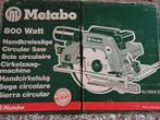 METABO electrische cirkelzaag 800 watt, Ophalen of Verzenden, Zo goed als nieuw