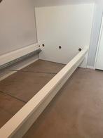 Wit Malm eenpersoonsbed van IKEA, Huis en Inrichting, Slaapkamer | Bedden, Ophalen, Gebruikt, 90 cm, Eenpersoons