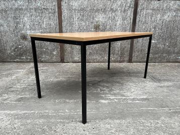 Kantinetafels 160x80cm beuken/zwart - OP=OP!!! LAAGSTE PRIJS beschikbaar voor biedingen