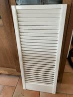 Louvre deurtje, Ophalen, Gebruikt