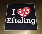 Efteling sticker I love Efteling zwart, Verzamelen, Efteling, Ophalen of Verzenden, Nieuw, Gebruiksvoorwerp