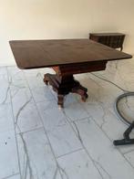 Antieke Inklapbare Eettafel/Sidetable, Ophalen of Verzenden