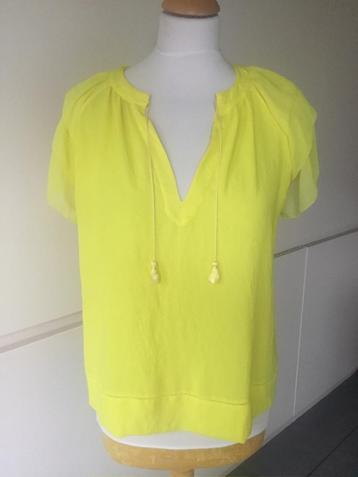 Marccain,Marc Cain gele blouse maat 2 (36/38) beschikbaar voor biedingen