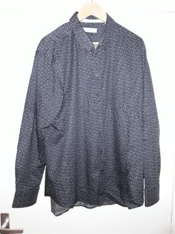 Bugatti Bruin/Blauw/Witte Blouse Met Motief Maat XXL beschikbaar voor biedingen