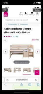 Zeer nette tienerkamer zgan zie beschrijving, Ophalen of Verzenden, Zo goed als nieuw, Hoogslaper