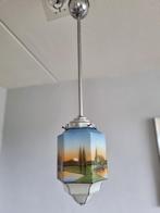 art deco hanglamp, Antiek en Kunst, Ophalen of Verzenden