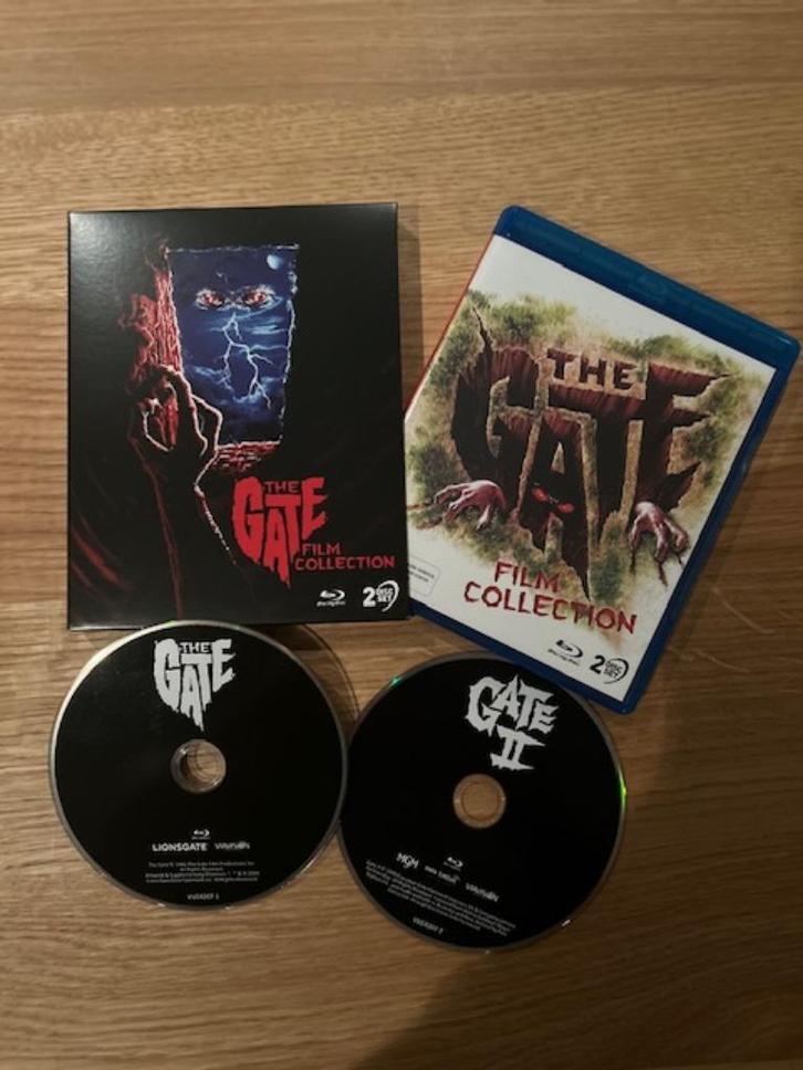 The Gate / The Gate II -Special Edition Blu-ray, Regio Vrij, Cd's en Dvd's, Blu-ray, Zo goed als nieuw, Horror, Ophalen of Verzenden