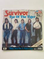 Survivor - Eye Of The Tiger, Cd's en Dvd's, Vinyl Singles, Pop, Gebruikt, Ophalen of Verzenden, 7 inch