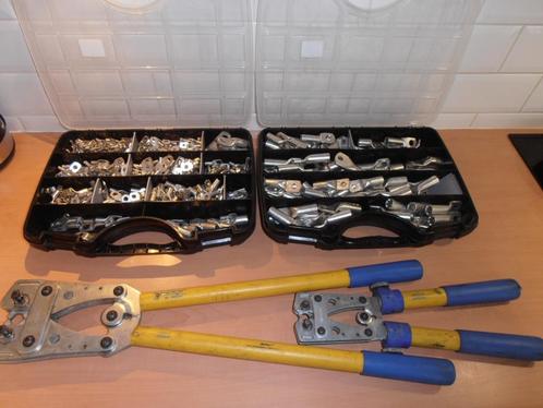 Zgan KLAUKE kabelschoen perstangen set., Doe-het-zelf en Verbouw, Gereedschap | Overige machines, Zo goed als nieuw, Ophalen