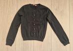 Hema vest zwart 122 - 128, Kinderen en Baby's, Kinderkleding | Maat 122, Ophalen of Verzenden, Zo goed als nieuw, Meisje, Trui of Vest