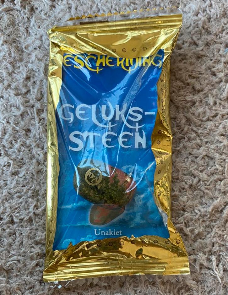 Edelsteen - Gelukssteen - Unakiet, Sieraden, Tassen en Uiterlijk, Edelstenen, Nieuw, Ophalen of Verzenden