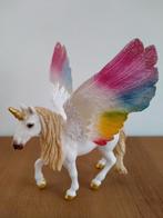 Schleich Bayala rainbow unicorn met vleugels, Ophalen of Verzenden, Zo goed als nieuw