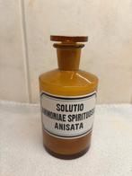 Antieke Glazen Apothekers Pot (6), Antiek en Kunst, Curiosa en Brocante, Ophalen of Verzenden