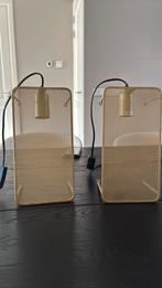 Karwei - 2x mesh goudlook wandlampen, Ophalen of Verzenden
