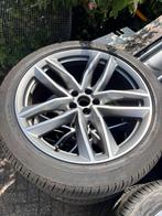 285/40/21Audi Q3 Q5 Q7 Q8 etron velgen 5x112 met zomerbanden, Ophalen, Gebruikt, 285 mm, Banden en Velgen