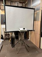 Beamer + tafel + scherm + kabel, Ophalen, Zo goed als nieuw