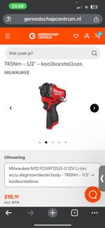 Milwaukee Nieuw, Doe-het-zelf en Verbouw, Gereedschap | Boormachines, Ophalen of Verzenden, Nieuw