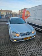 Mercedes-Benz C-Klasse 1.8 C180 Kompr Sportcoupe 2003 Grijs, Auto's, Zwart, 4 stoelen, 1796 cc, 75 €/maand