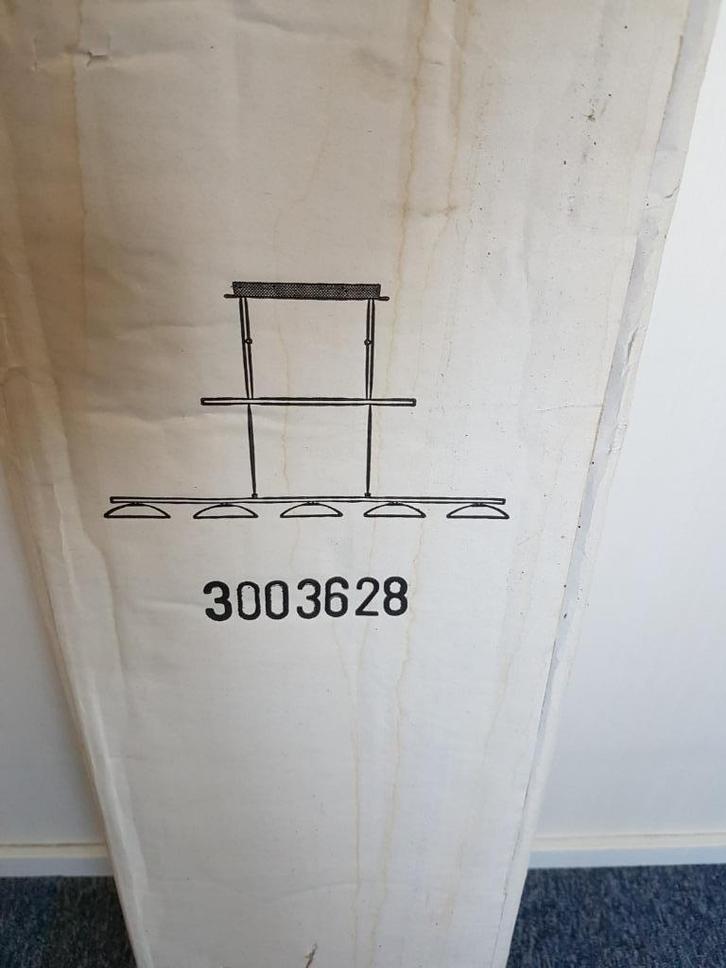 Nieuwe Hanglamp, Huis en Inrichting, Lampen | Hanglampen, Nieuw, 50 tot 75 cm, Glas, Metaal, Ophalen of Verzenden