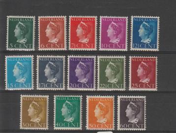 Nederland 1940, NVPH 332 t/m 345, Postfris. beschikbaar voor biedingen