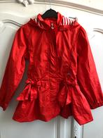 Zgan rode jas strikjes merk Ariana Dee maat 140, Ophalen of Verzenden, Zo goed als nieuw, Meisje, Jas