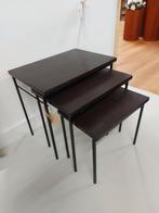 Vintage mimiset bijzettafeltje pastoe tafeltje nestingtables, Ophalen