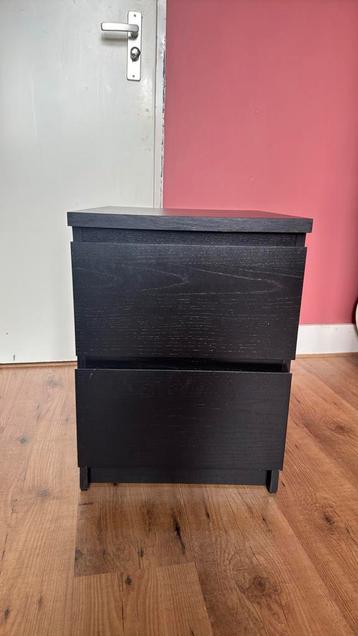 Zwarte ikea malm