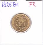 Prachtig gouden tientje 1825 Brussel Willem 1 nu 975 euro, Postzegels en Munten, Koning Willem I, Losse munt, 10 gulden, Goud