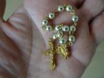 Hand rozenkrans Heilige Maria vintage rozenkrans verguld ?