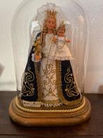 Moeder van Bijstand beeld in glazen stolp, Antiek en Kunst, Antiek | Religie, Ophalen of Verzenden