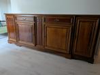 Te koop TEAB: Kersen dressoir met 4 deuren en twee lades, Ophalen, Gebruikt, 200 cm of meer, Kersenhout