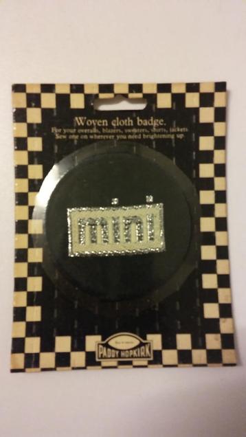 Mini John Cooper vintage auto embleem patch kleding Rare beschikbaar voor biedingen