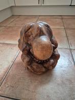 Houten Yogiman Beeld - Nieuwstaat, Ophalen of Verzenden