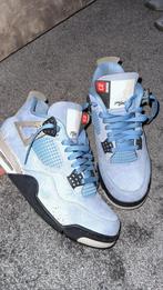 Jordan 4 retro university blue 44”, Kleding | Heren, Schoenen, Ophalen, Blauw, Overige typen, Zo goed als nieuw
