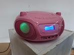 knal rose  disco  draagbare radio cd  mp3 speler  + disco la, Audio, Tv en Foto, Cd-spelers, Ophalen of Verzenden, Gebruikt, Overige merken