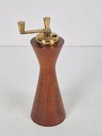 Vintage teak pepermolen Scandinavisch design Italy C.C. ‘60, Gebruikt, Ophalen of Verzenden