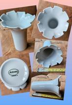 Arzberg wit porseleinen vaasje, ca.12cm retro gave vintage !, Wit, Aardewerk of Porselein, Nieuw, Ophalen of Verzenden