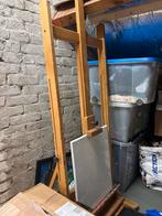 Houten schildersezel, Hobby en Vrije tijd, Ophalen, Gebruikt, Ezel