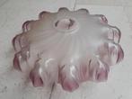 Vintage lampenkap paars glas Frankrijk, Overige kleuren, Vintage, Frans, Brocante, Ophalen of Verzenden, Zo goed als nieuw