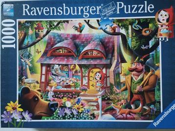 Puzzel NIEUW 1000 stukjes Roodkapje van Ravensburger beschikbaar voor biedingen