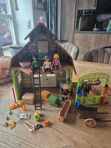 Playmobil Spirit schuur met Lucky Pru en Abigail beschikbaar voor biedingen